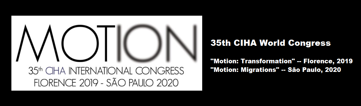 Congresso Mondiale di Storia dell’Arte del CIHA, Firenze, 1-6 settembre 2019, programma